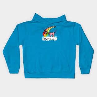 Stupid Unicorn Kids Hoodie